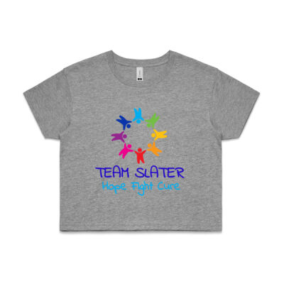 AS Colour CROP TEE - 4062  Thumbnail
