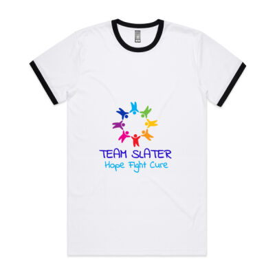 Mens AS Colour Ringer Tee 5053 - Mens AS Colour Ringer Tee 5053 Thumbnail